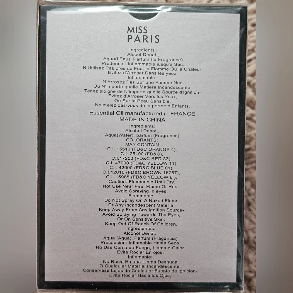 MISS PARIS Secret Plus Eau de Parfum - Picture 4 of 6